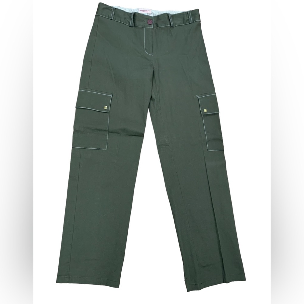 Womens dark green Meghan Noland Los Angeles Pants